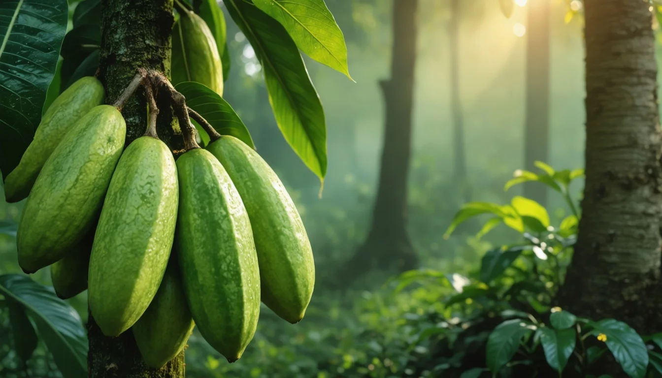 Les cabosses : un fruit spectaculaire — Le cacaoyer : culture, entretien et secrets de cet arbre tropical fascinant