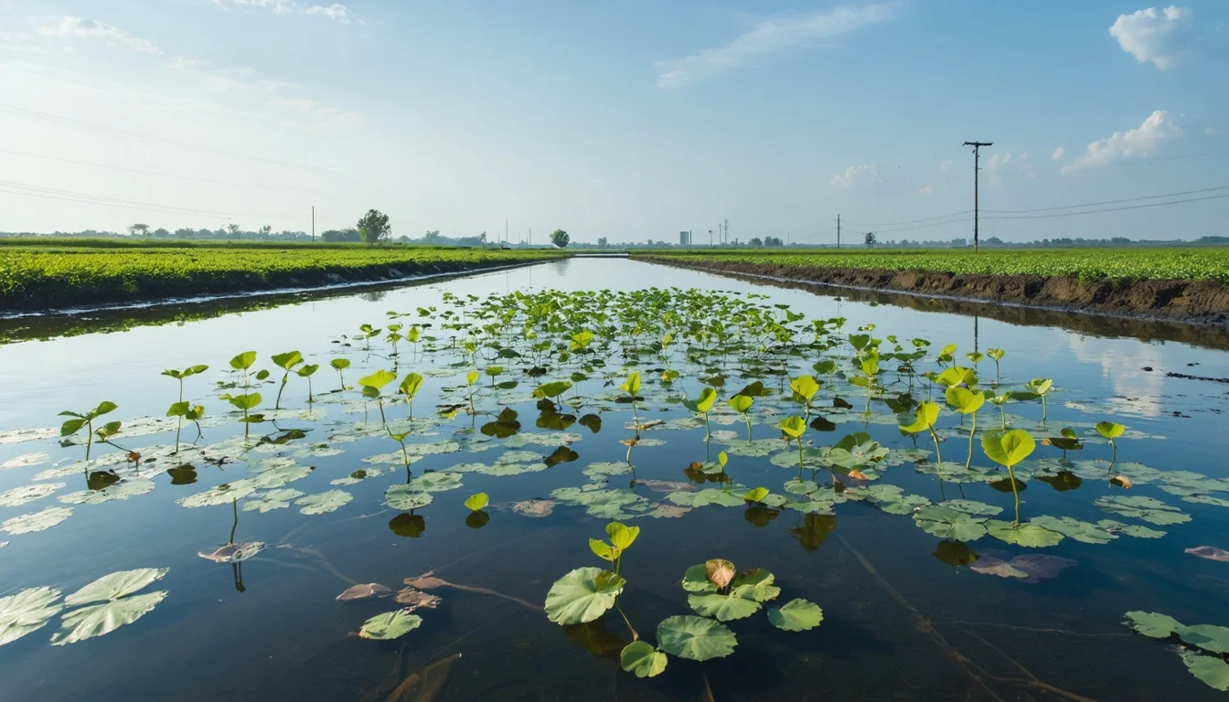 Quelles méthodes permettent de contrôler sa prolifération dans un bassin ? — La lentille d'eau : comment la cultiver et la contrôler dans un bassin ?